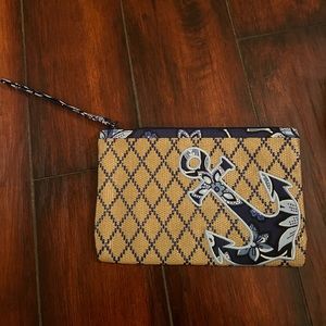 brand new never used- vera bradley beach wristlet